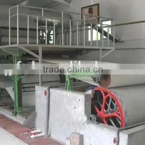 Small Cost and Low Investment Waste Paper Recycling Factory / Small Toilet Paper Making Machine thumbnail-4