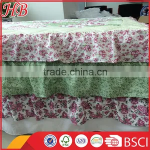 2016 Fashion Design 100% Polyester High Quality Service Strict Inspection Different Style Plain Patchwork Quilt thumbnail-6