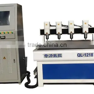 QL-1218 High Frequency Multifunction Woodworking Advertising Sign Multi Cut Cnc Router 1218 thumbnail-2