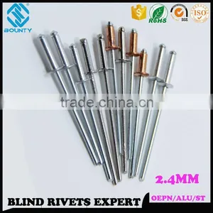 FACTORY 2.4MM ALUMINUM POP RIVETS thumbnail-1