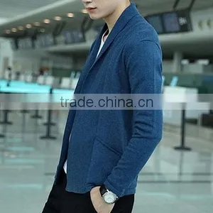 2015 Winter Wholesale Custom Sweaters Knit Cardigan for Sweater Designs for Men thumbnail-3