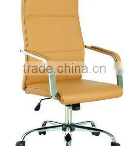 High Back Executive Chair With Pu Paded Armrest thumbnail-1