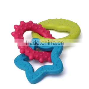 Wholesale 3 In 1 Rubber Funny Pet Chew Toys For Cat Puppies Dog Play Dental Teething Healthy Teeth Gums Resistant Bite Training thumbnail-5