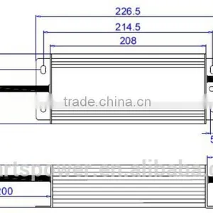 ce ul Listed Led Driver 12v 200W Triac Dimmable Led Driver thumbnail-6