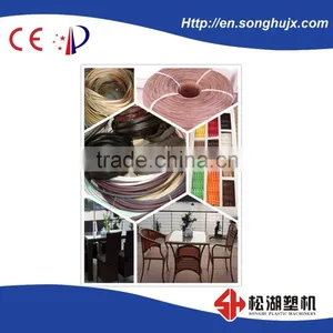 PP Plastic Imitation Rattan Extrusion Line thumbnail-3