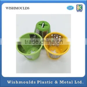 OEM POM Plastic Funnel Overmold Stainless Steel Funnel for Juicer thumbnail-6