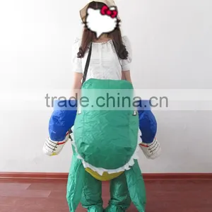 DJ-CO-112 Halloween Christmas Cosplay Inflatable Dinosaur Costume Party Fancy Dress Unisex Crops New thumbnail-3