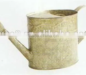 111052 Wholesale Vintage Wrought Iron Garden Flower Watering Can thumbnail-1