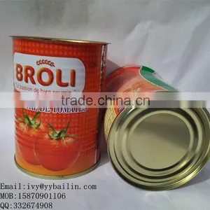 Factory Wholesale Canned Tomato Paste With Brix:22-24%,24-26%,28-30% thumbnail-3