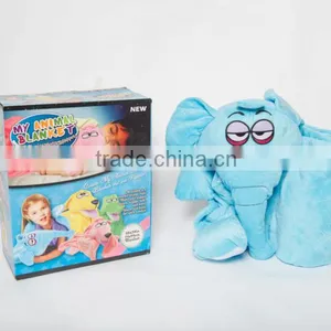 Fashion Polyester Plush Animal Shaped Blanket thumbnail-1
