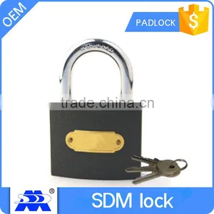 Grey Color Heavy Duty Iron Padlock thumbnail-1