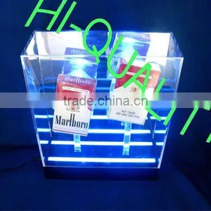 Fashion Acrylic Cigarette Pos Display / LED Acrylic Stand thumbnail-1