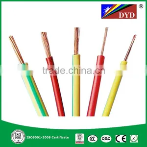 IEC Standard CCC Certified Factory Offer Single Strand Copper Electrical Wire thumbnail-1
