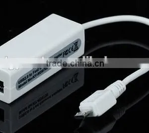 High Quality RJ 45 Female to Micro Usb 5p Male Adapter Cable thumbnail-1