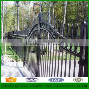 Factory Direct Sale PVC Coated Tubaler Zinc Steel Fence Wall and Fence Gate thumbnail-6
