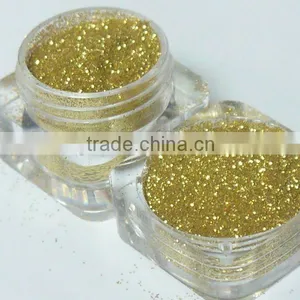 .008"Gold Solvent Resistance UV Resistance Glitter Powder thumbnail-1