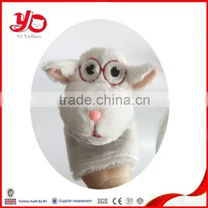 Promotional Gifts Cheap Tiger Toy Hand Puppet , Plush Tiger Toy Hand Puppet for Kids thumbnail-3