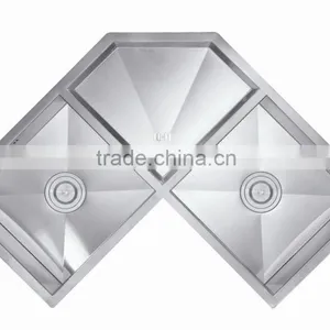 Stainless Steel Kitchen Handmade Sink 8342 thumbnail-1