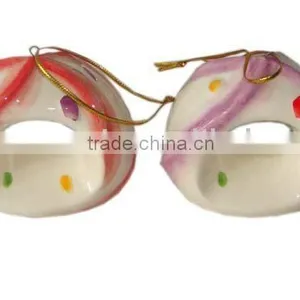 Customized Ceramic Wedding Decoration Napkin Rings Hanging Decoration thumbnail-1