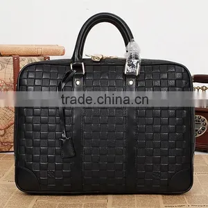 Cool Design Stylish Business Men's Luxurious Genuine Leather Briefcase thumbnail-1