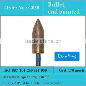 HP Bullet Shape Medium Grit Synthetic Diamond thumbnail-1