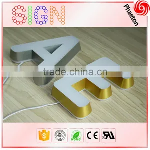 High Light 3d Acrylic Led Advertising Mini Letters Sign thumbnail-2