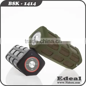 Waterproof Portable Stereo Mini Bluetooth Speaker and Power Bank Speaker thumbnail-6