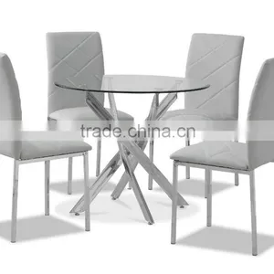 1+4 Round Popular Glass Dinner Set thumbnail-1