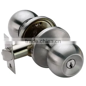 Best Selling Institution ORB Black Knobs Lock for Storeroom thumbnail-2
