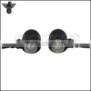 Smoke Lens Aluminum LED Winker Light Custom Motorcycle Turn Signals thumbnail-5