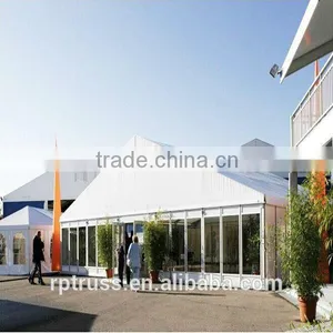 Hot Sale 18mx30m Aluminum Frame PVC Tent With Glass Side Wall thumbnail-1