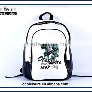 Leather Satchel Mens Canvas Backpacks Rucksack Backpack thumbnail-2