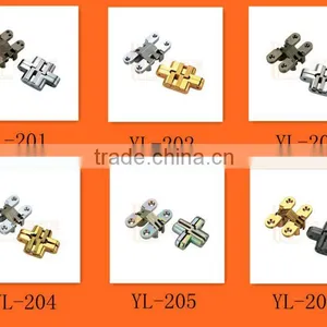 Convex Cross Hinge Zinc Alloy Soss Door Hinge Conceal Cabinet Hinge From China Manufacture thumbnail-3