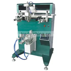 TM-500E Middle Size Economic Cylinder Screen Printing Machine for Bottle Printing thumbnail-1