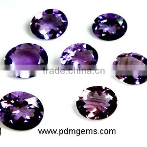 Amethyst Oval Shape Cut Regular Gemstone, Amethyst Regular Oval Shape Cut Gems thumbnail-2