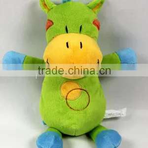 Luckiplus Hot Sale First Class Green and Blue Cow Safe Technology Toy For Kids thumbnail-1