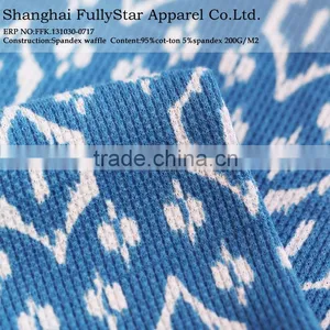 Fashion Waffle Cotton Spandex Fabric thumbnail-1