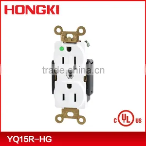 UL CUL Nema 5-15R Hospital Grade Electrical Lighting Duplex Wall Receptacle thumbnail-6