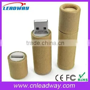 Hot Selling Recycled Paper USB 2.0 Flash Memory Stick thumbnail-1