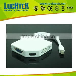 USB 3.0 to HDMI+DVI+RJ45, WHITE High Quality thumbnail-1