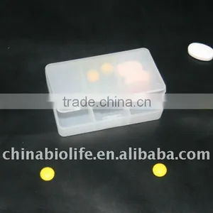 Pill Box/plastic Round 6day Pill Box thumbnail-1
