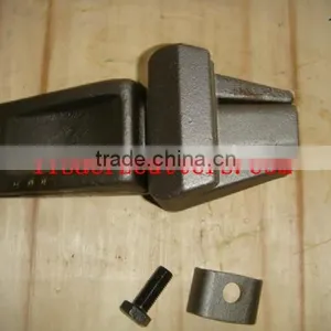 BFZ80 Flat Bucket Teeth Foundation Drilling Tools Auger Teeth Rotary Drilling Rig Wear Parts thumbnail-5