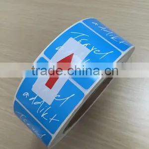 Custom Beautiful Name Labels Stickers Logo Stickers Adhesive Sticker Labels in Roll thumbnail-2
