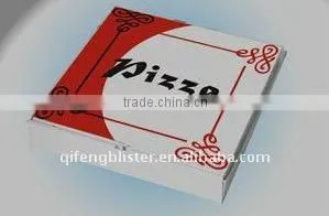 E-flute Custom Disposable Corrugated Pizza Box/different Size Disposable Corrugated Pizza Box With Logo thumbnail-3