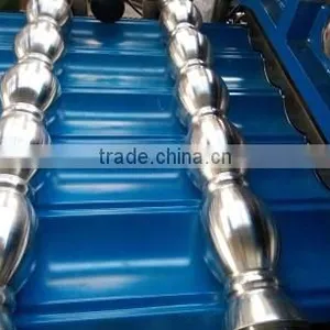 Hydraulic Automatic Color Steel Roof Tile Roll Forming Machine Glazed Tile Rolling Machine thumbnail-4