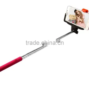 Multifunction New Top Quality Cable Take Pole Selfie Stick thumbnail-1