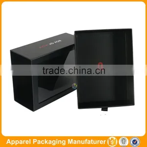 Black Paper Box With Window Multiple Hat Display Case thumbnail-5