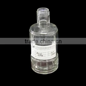 130ml Clear Glass Round Perfume Bottles thumbnail-1