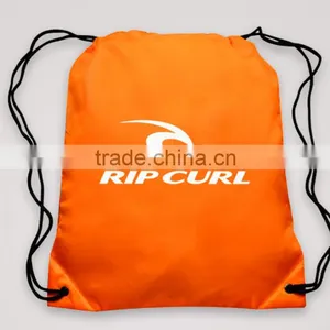 Reusable Printed Drawstring Backpacks Customized Small Drawstring Pouch thumbnail-1