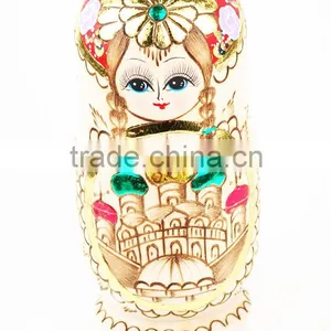 Factory Direct Hot Selling Colorful Russian Doll thumbnail-2